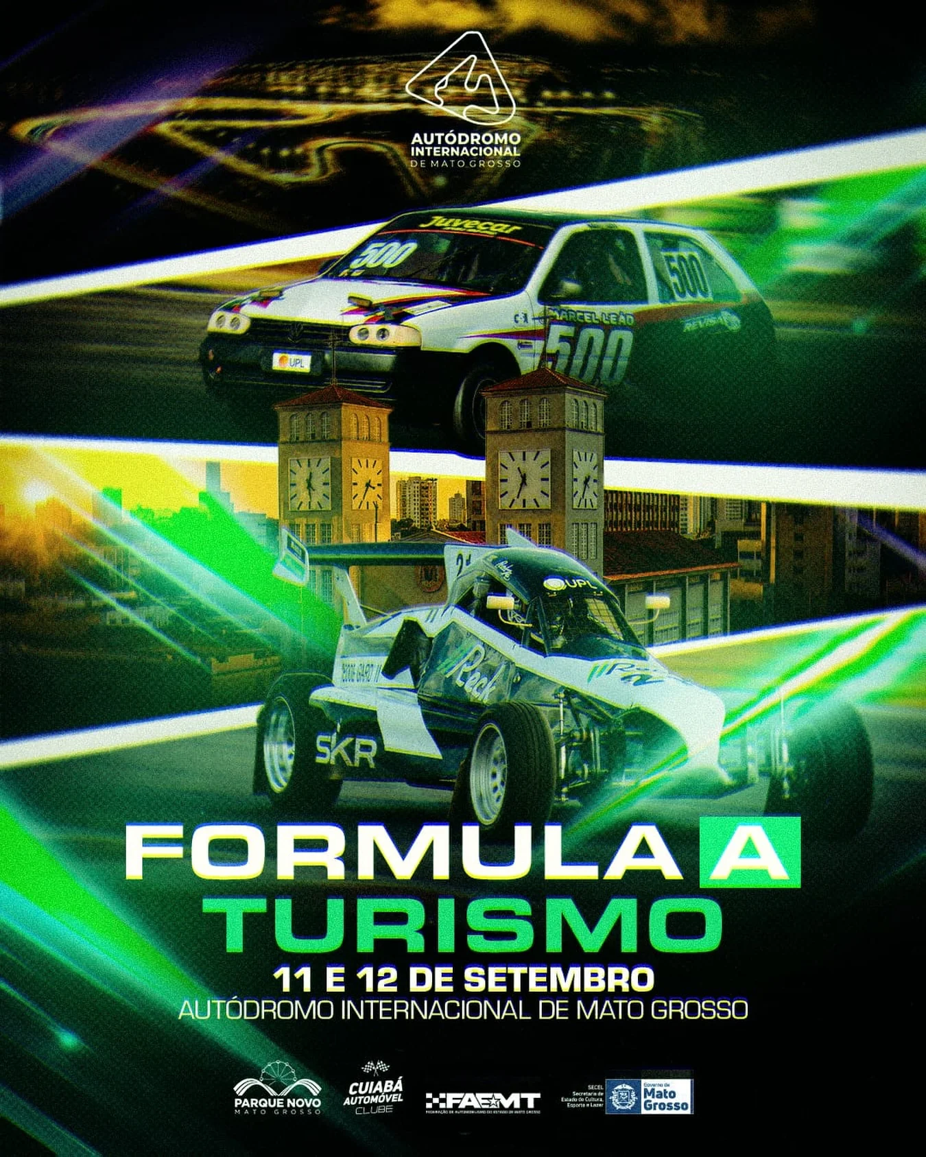 Nova era no automobilismo: Autódromo de mato grosso inaugura competições estaduais no asfalto