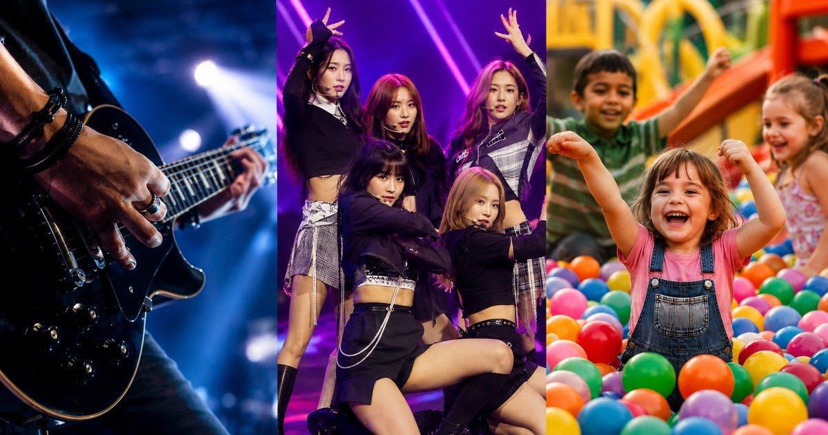 Final de semana tem rock, K-pop e diversão infantil no Goiabeiras Shopping