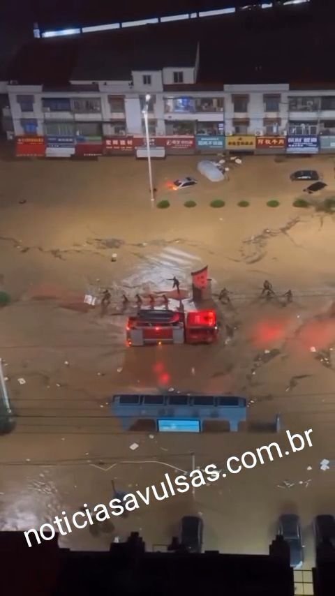 Alerta máximo: Chuvas torrenciais e inundações devastam a província de Fujian na China